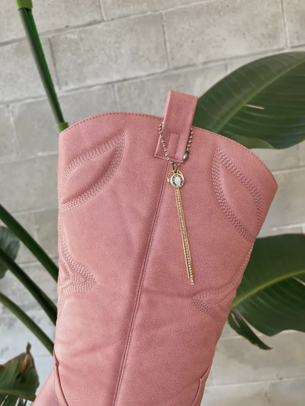 CINDER & SAGE Lainey Cowboy Boot Charm sold by 27 Boutique