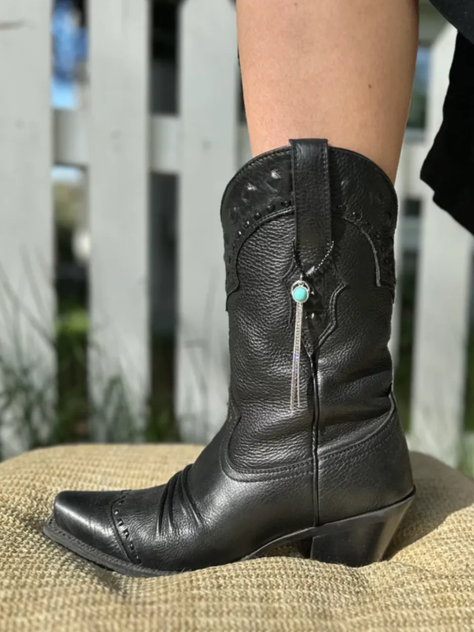 CINDER & SAGE Lainey Cowboy Boot Charm sold by 27 Boutique product image thumbnail 5