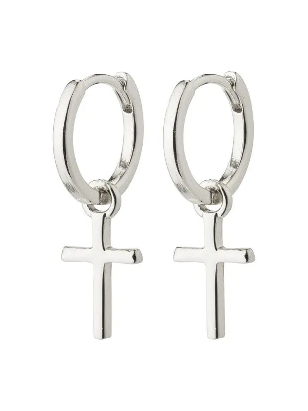 PILGRIM Daisy Hoop Earrings sold by 27 Boutique