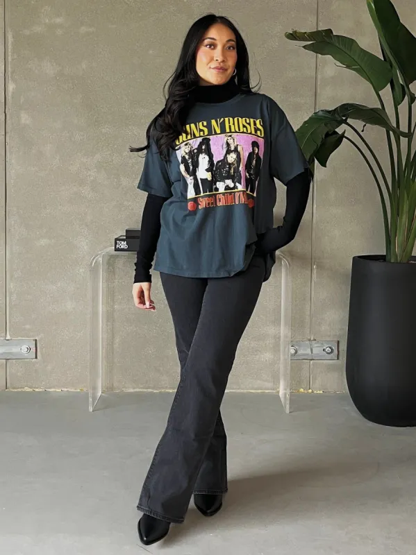 DAYDREAMER Guns N Roses Sweet Child O' Mine Merch Tee sold by 27 Boutique
