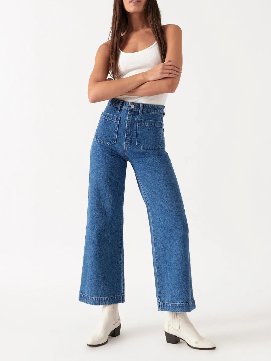 ROLLA'S Sailor Jean Ashley Blue sold by 27 Boutique product image thumbnail 4