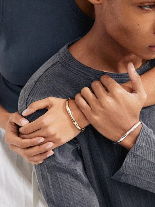 PILGRIM Light Wavy Bangle Bracelet sold by 27 Boutique product image thumbnail 3