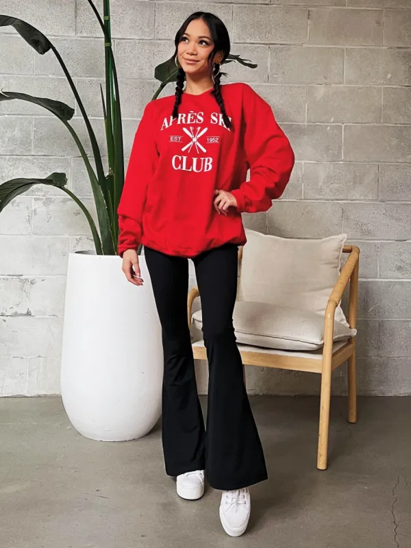 27 Après Ski Club Graphic Crewneck Sweatshirt sold by 27 Boutique