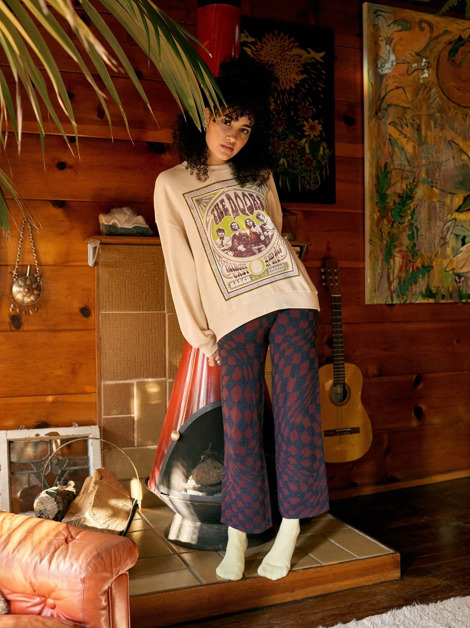 DAYDREAMER The Doors Poster Oversized Crew sold by 27 Boutique