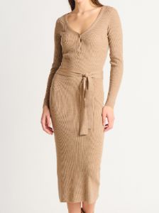 DEX Bailey Belted Midi Sweater Dress sold by 27 Boutique