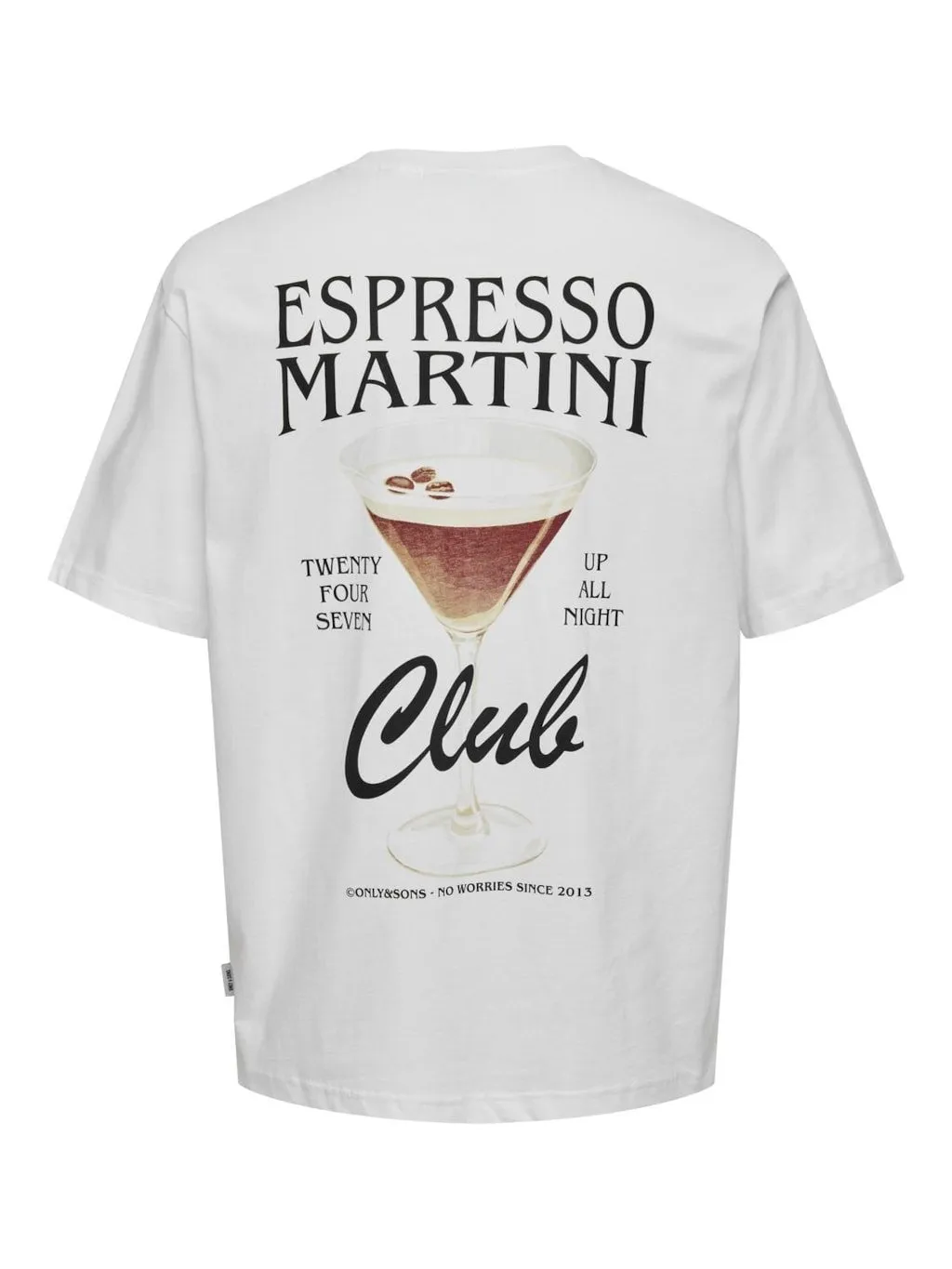 ONLY + SONS Espresso Martini Club Graphic Tee (Unisex) sold by 27 Boutique