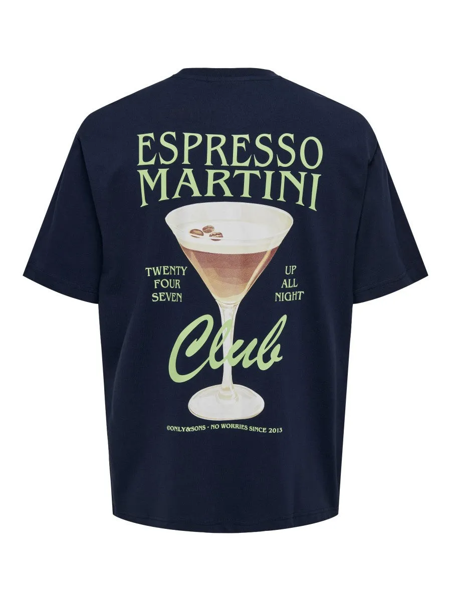 ONLY + SONS Espresso Martini Club Graphic Tee (Unisex) sold by 27 Boutique product image thumbnail 4