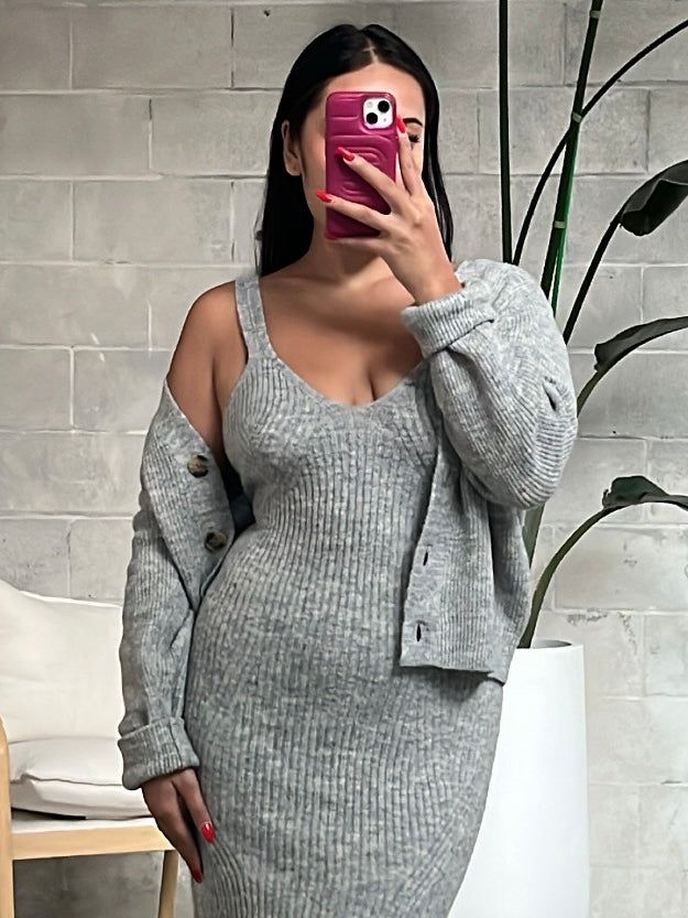 DEX Ali Button Front Cropped Cardigan sold by 27 Boutique product image thumbnail 3