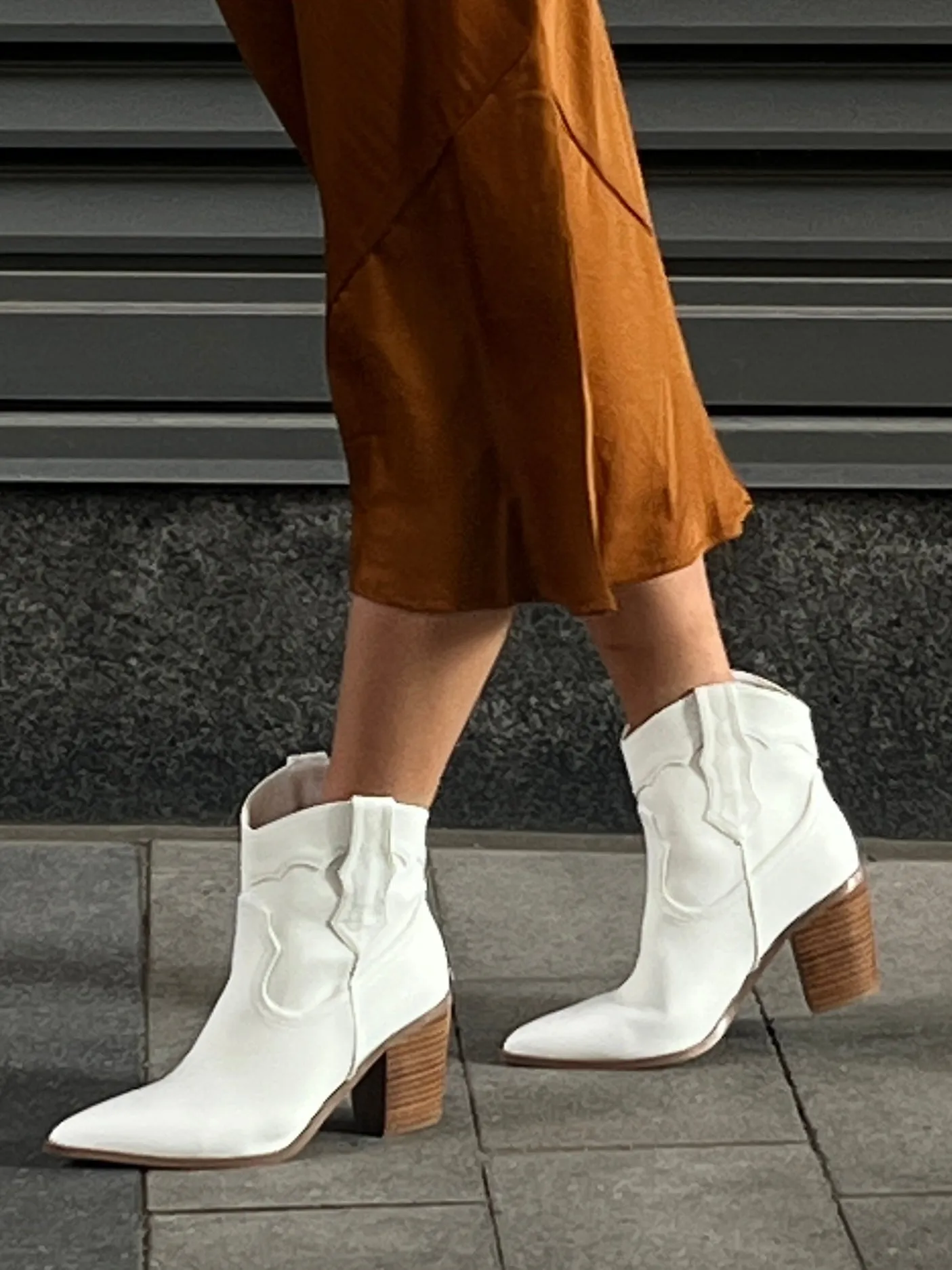 BILLINI Iskra Western Cowboy Ankle Boot sold by 27 Boutique