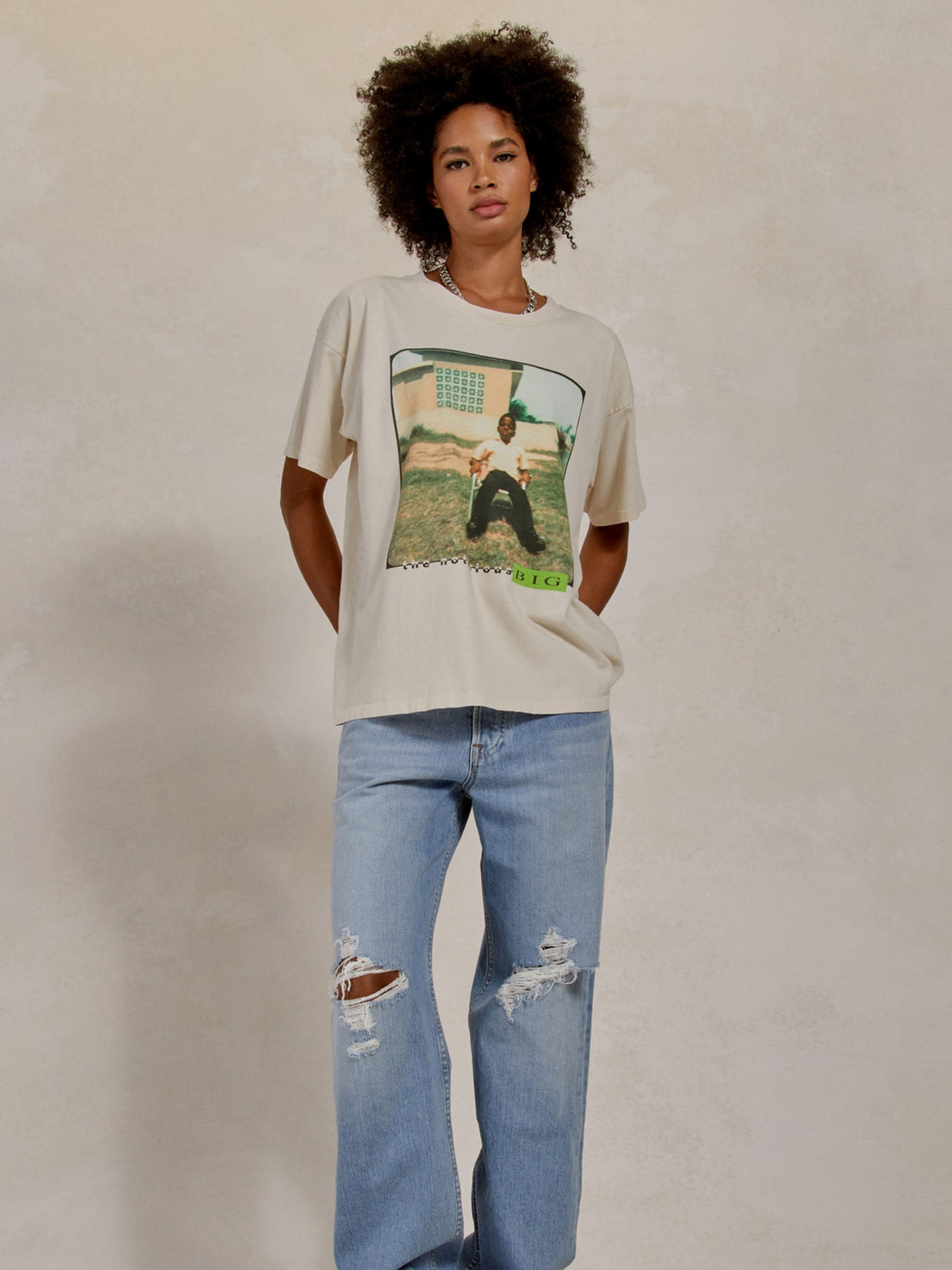 DAYDREAMER Notorious B.I.G Young Biggie Merch Tee sold by 27 Boutique product image thumbnail 4