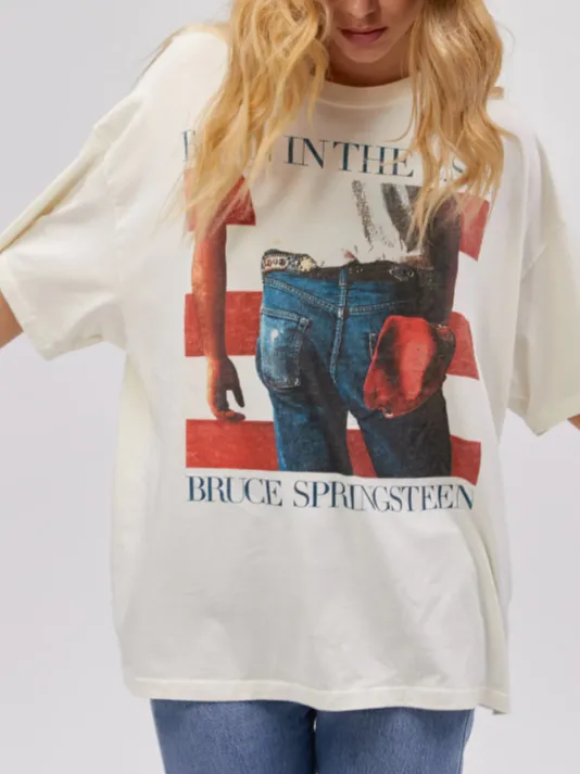 DAYDREAMER Bruce Springsteen Americana One Size Tee sold by 27 Boutique product image thumbnail 2