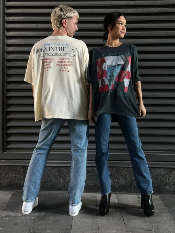 DAYDREAMER Bruce Springsteen Americana One Size Tee sold by 27 Boutique