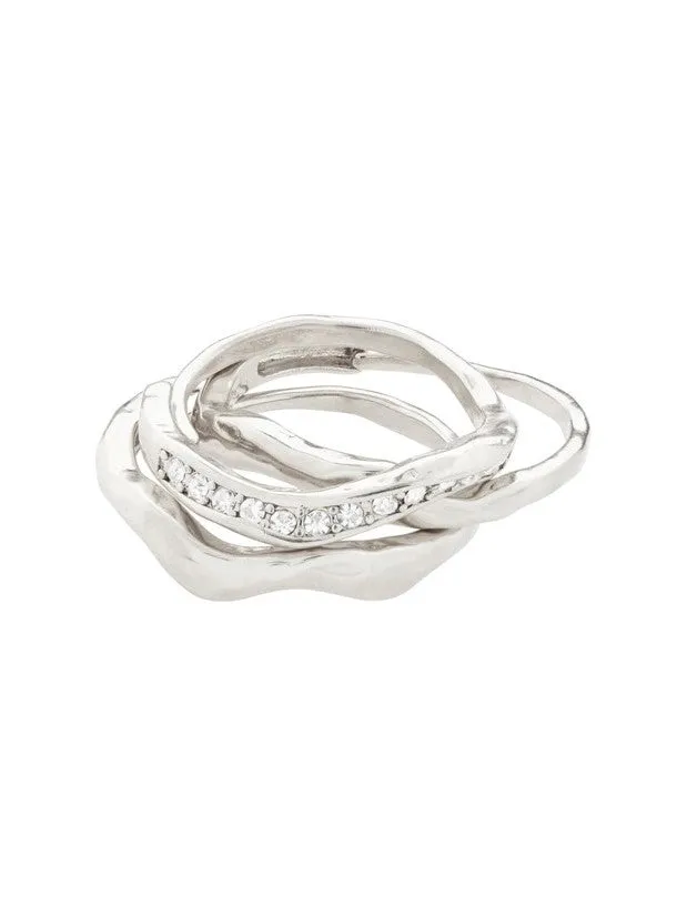 PILGRIM True 3-in-1 Ring Set sold by 27 Boutique