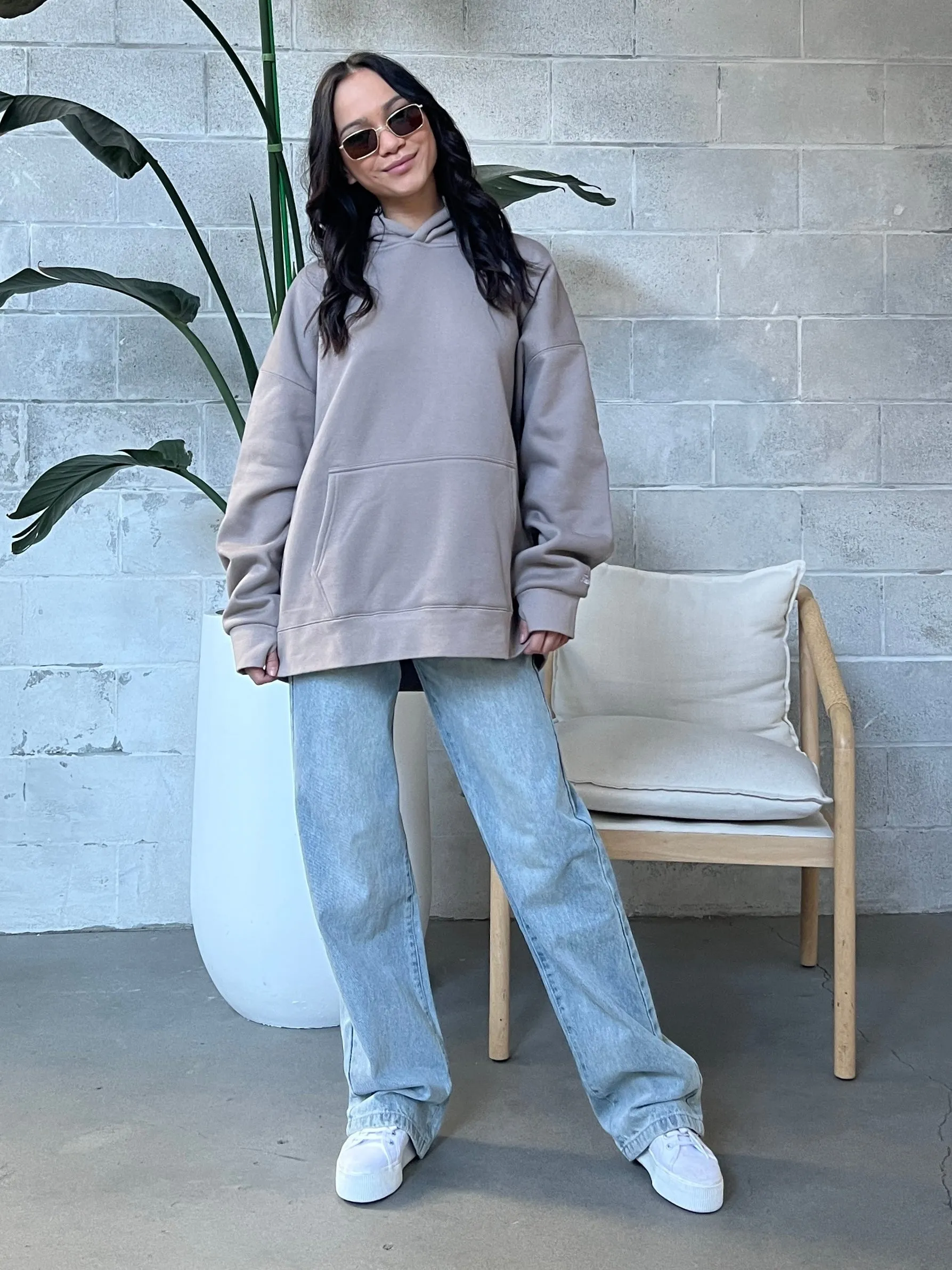 KUWALLA Oversized Boyfriend Hoodie sold by 27 Boutique product image thumbnail 4