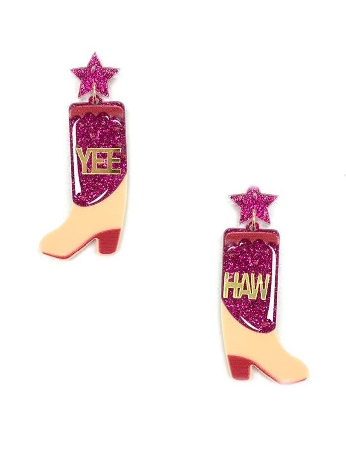 27 Yeehaw Star Boot Earrings sold by 27 Boutique product image thumbnail 2