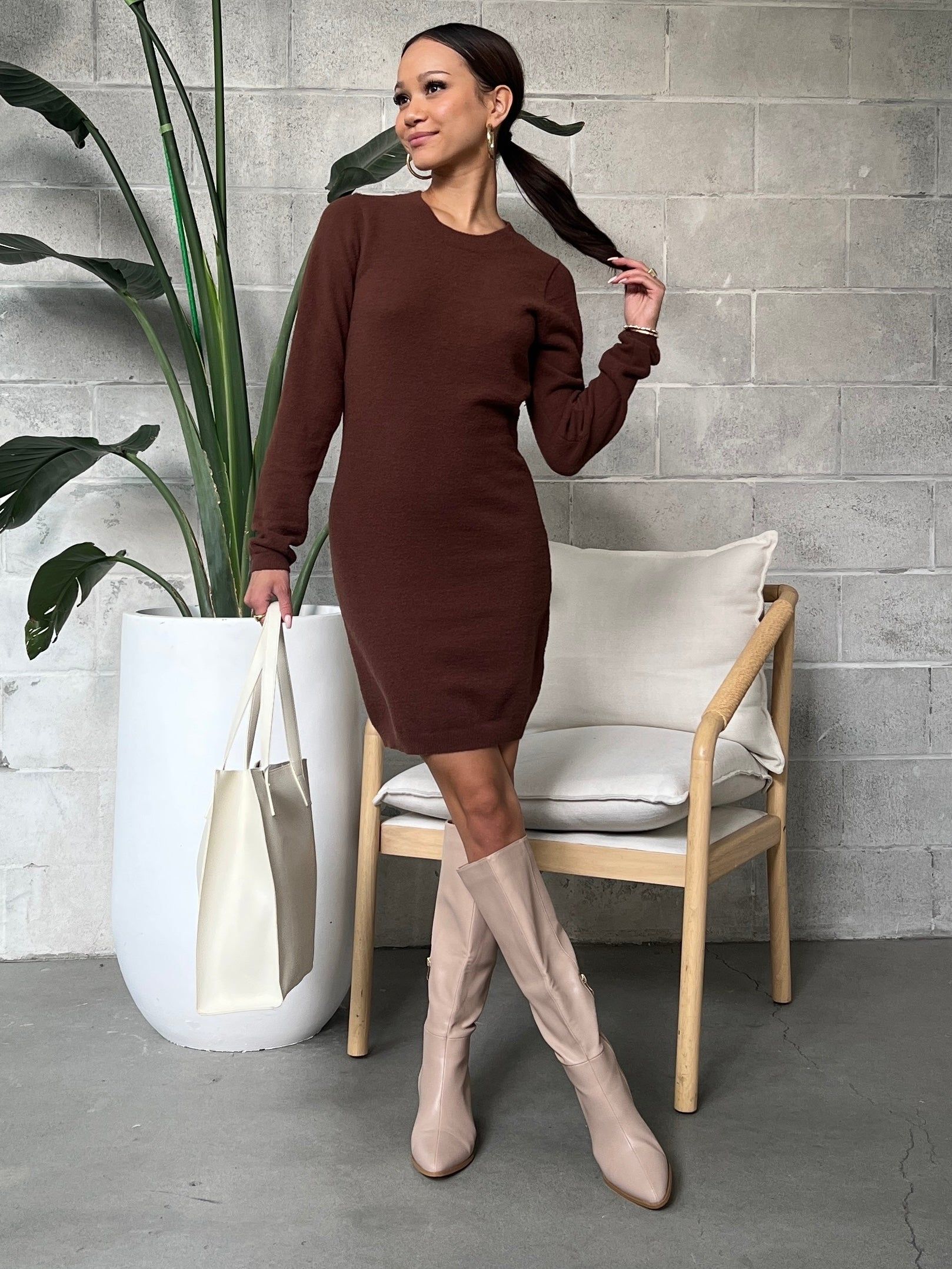 DEX Elliott Sweater Dress sold by 27 Boutique product image thumbnail 3