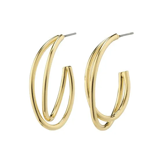 PILGRIM Angelica Graphic Hoop Earrings sold by 27 Boutique product image thumbnail 3