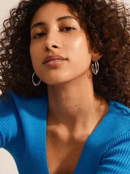 PILGRIM Angelica Graphic Hoop Earrings sold by 27 Boutique product image thumbnail 2