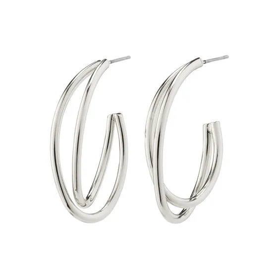 PILGRIM Angelica Graphic Hoop Earrings sold by 27 Boutique