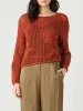 DEX Floral Crochet Sweater sold by 27 Boutique