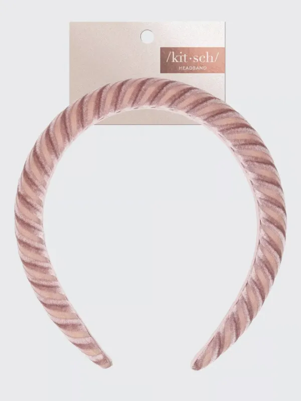 KITSCH Padded Velvet Headband sold by 27 Boutique
