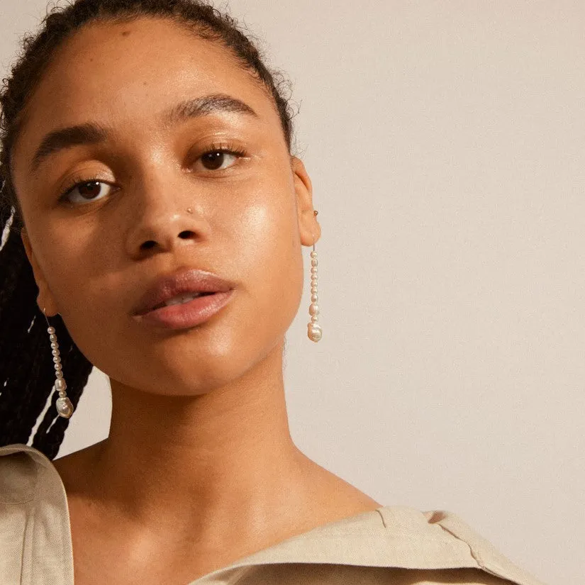 PILGRIM Willpower Pearl Earrings sold by 27 Boutique product image thumbnail 2