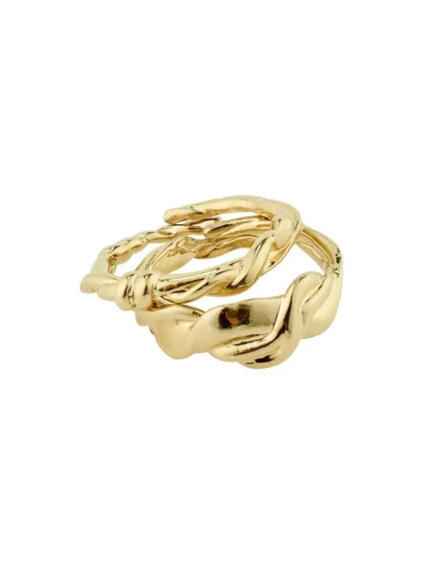 PILGRIM Sun Ring 2-in-1 Set sold by 27 Boutique