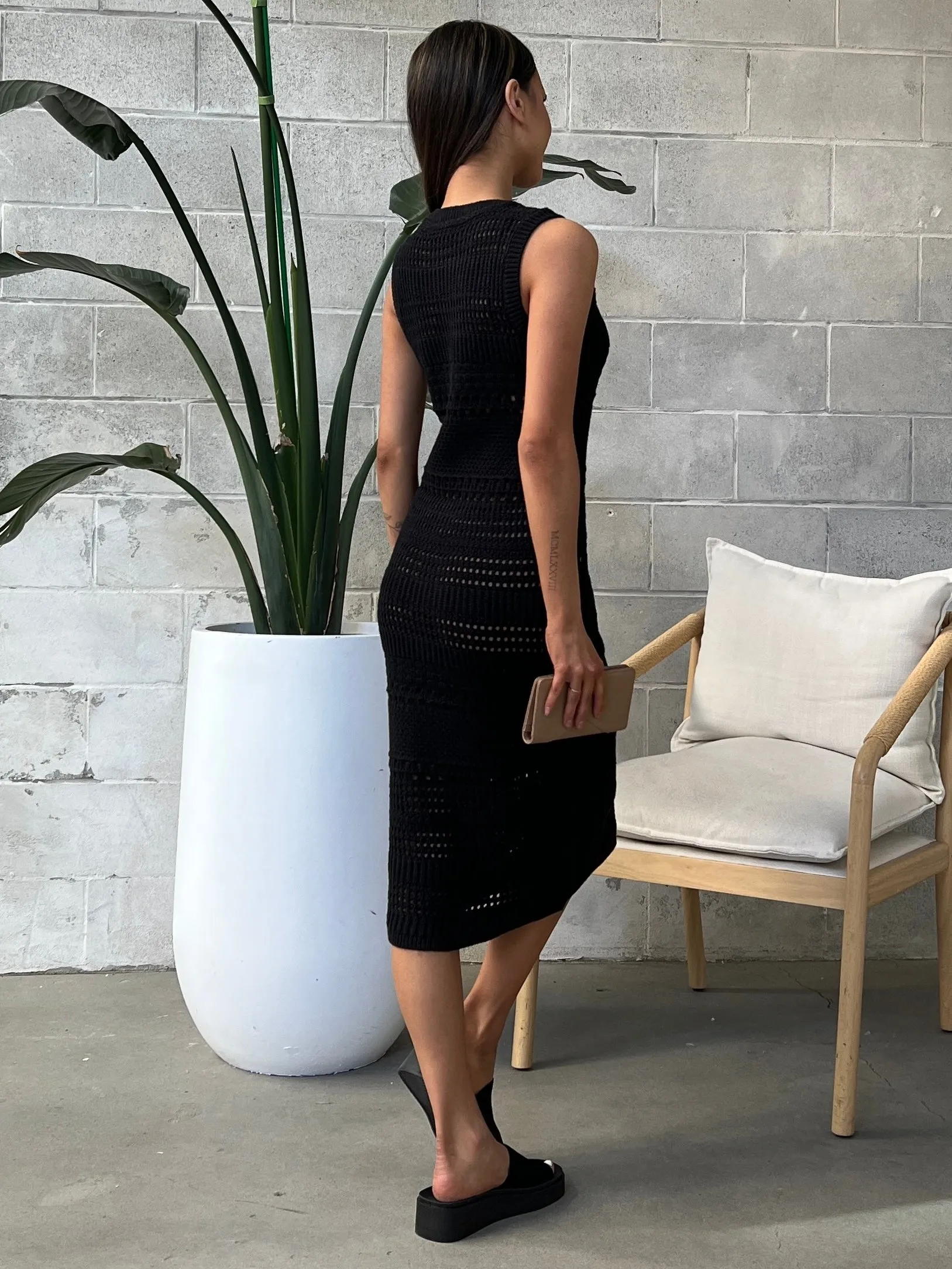 RD STYLE Crochet Knit Midi Dress sold by 27 Boutique product image thumbnail 2
