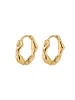 PILGRIM Zion Small Organic Shaped Huggie Hoop Earrings sold by 27 Boutique
