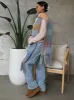 C'EST MOI Plaid Blanket Scarf sold by 27 Boutique