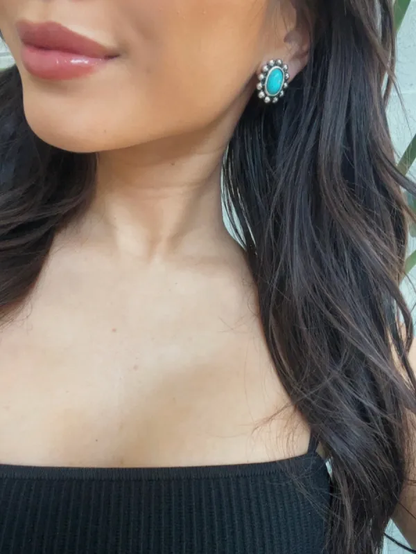 27 Western Concho Stud Earrings sold by 27 Boutique