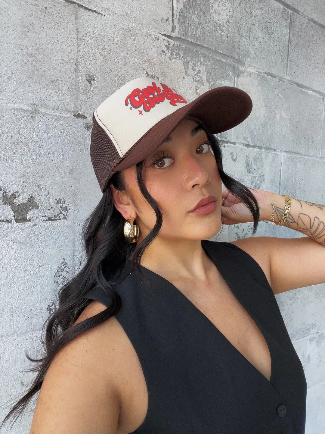 27 Cool It Cowboy Trucker Hat sold by 27 Boutique