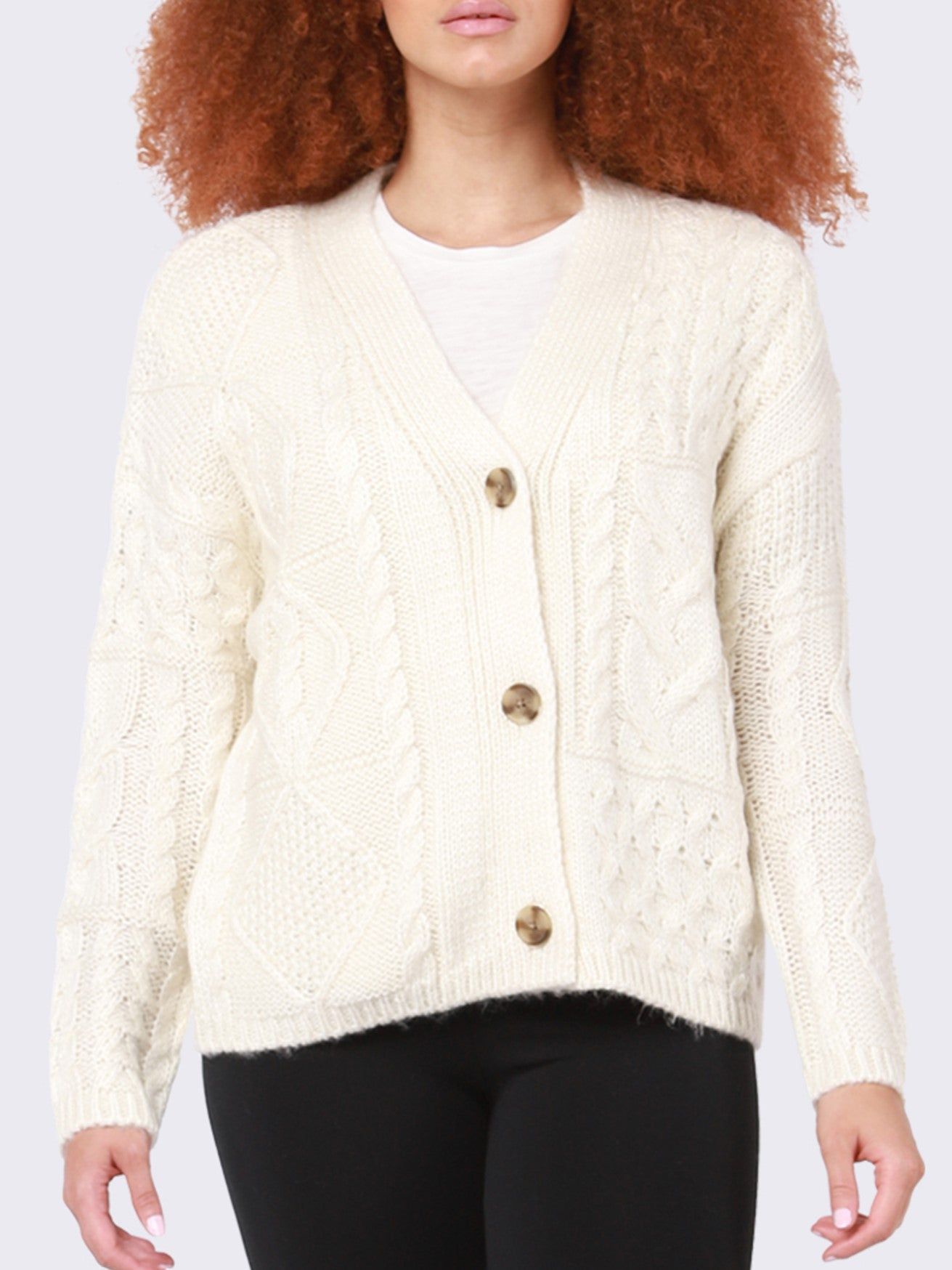 DEX Chloe Cable Knit Cardigan sold by 27 Boutique product image thumbnail 5