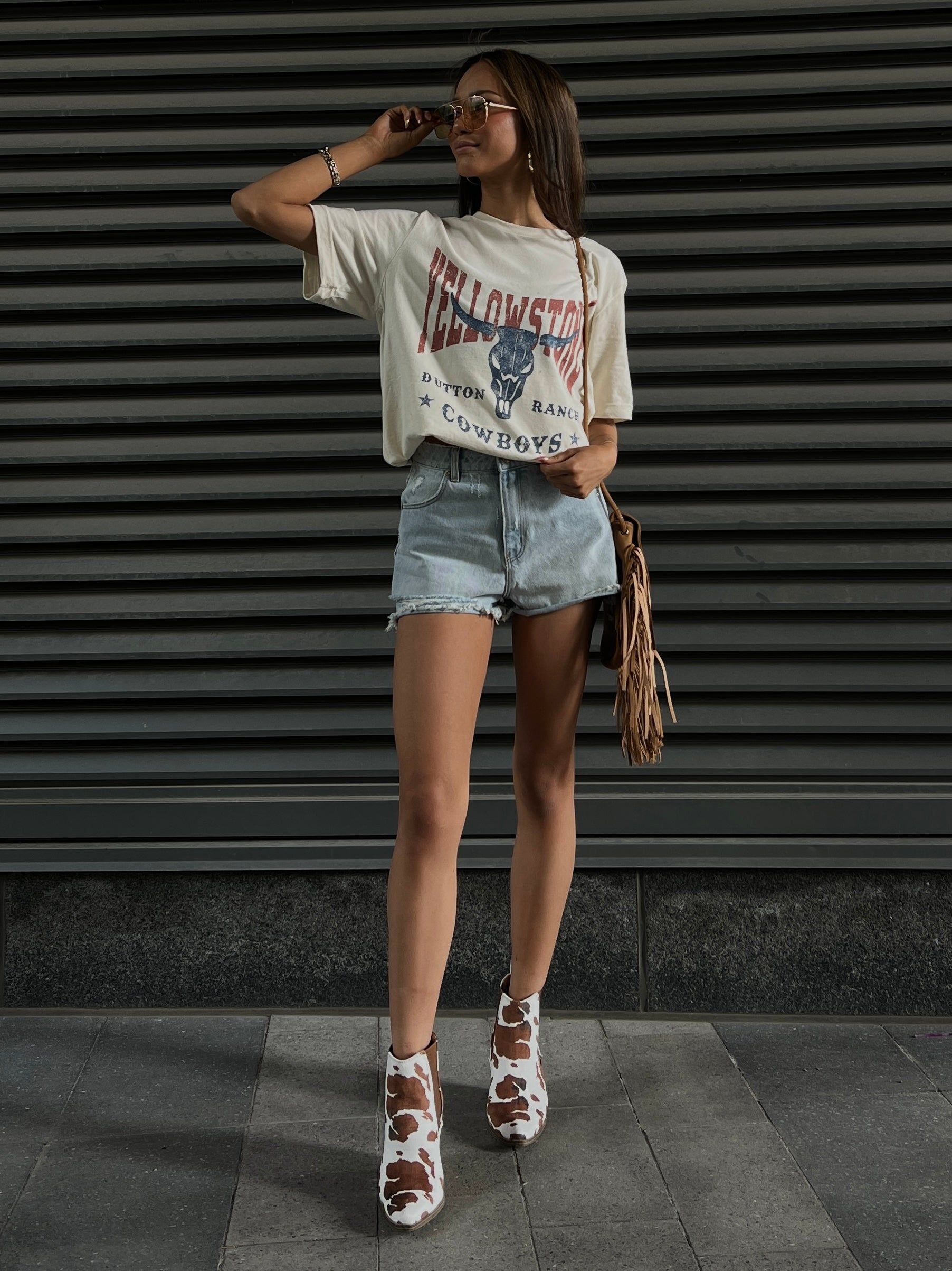 27 Yellowstone Dutton Ranch Cowboys Tee sold by 27 Boutique