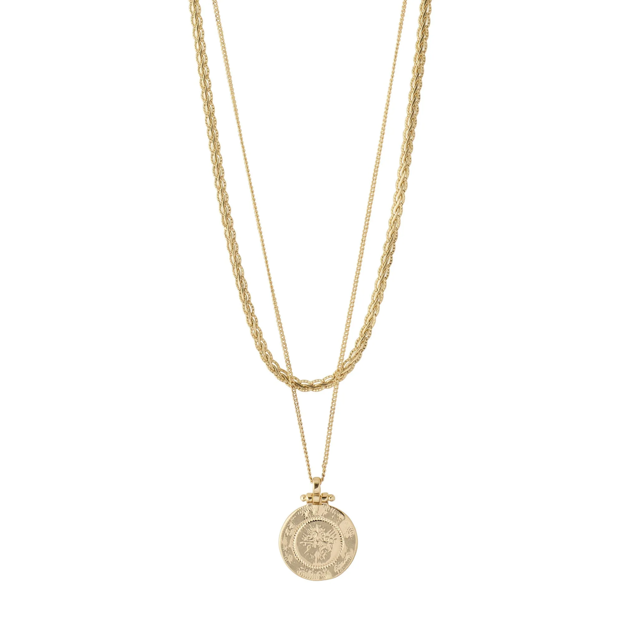 PILGRIM Nomad 2-in-1 Coin Necklace sold by 27 Boutique