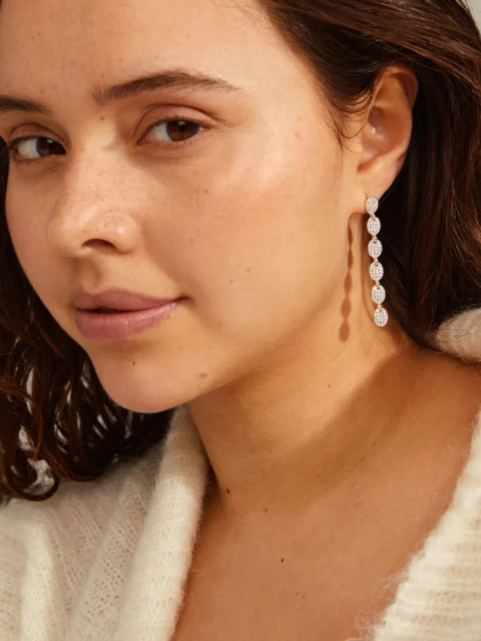 PILGRIM Beat Crystal Earrings sold by 27 Boutique product image thumbnail 3