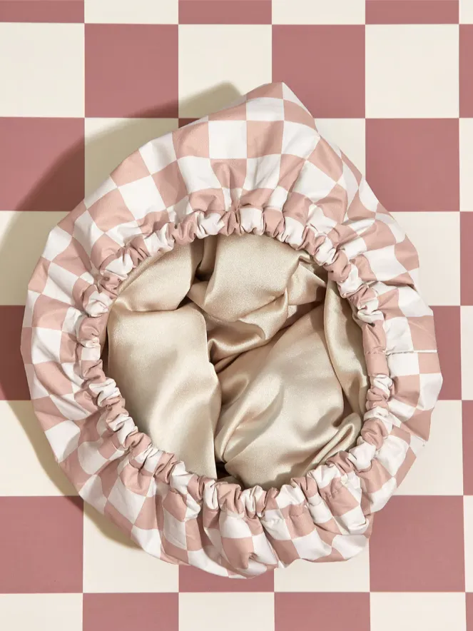 KITSCH Satin Lined Luxury Shower Cap sold by 27 Boutique