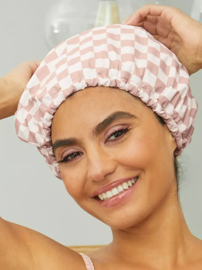 KITSCH Satin Lined Luxury Shower Cap sold by 27 Boutique product image thumbnail 3