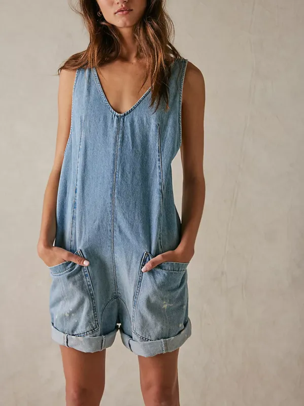 FREE PEOPLE High Roller Shortall made by Free People