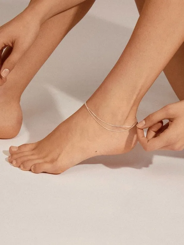 PILGRIM Care Recycled Ankle Chain 2-in-1 sold by 27 Boutique product image thumbnail 3