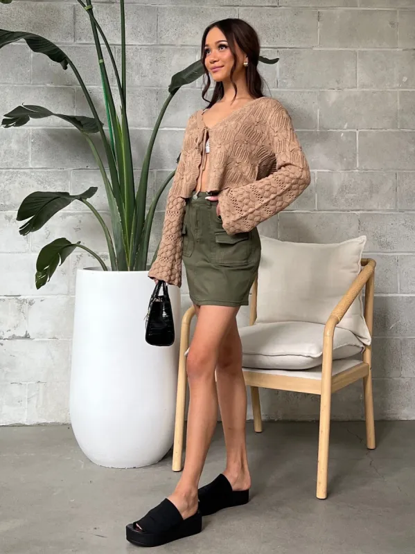 DEX Ophelia Tie-Front Cardigan sold by 27 Boutique