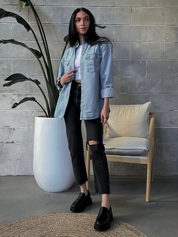 LEVI'S Dorsey XL Western Shirt sold by 27 Boutique