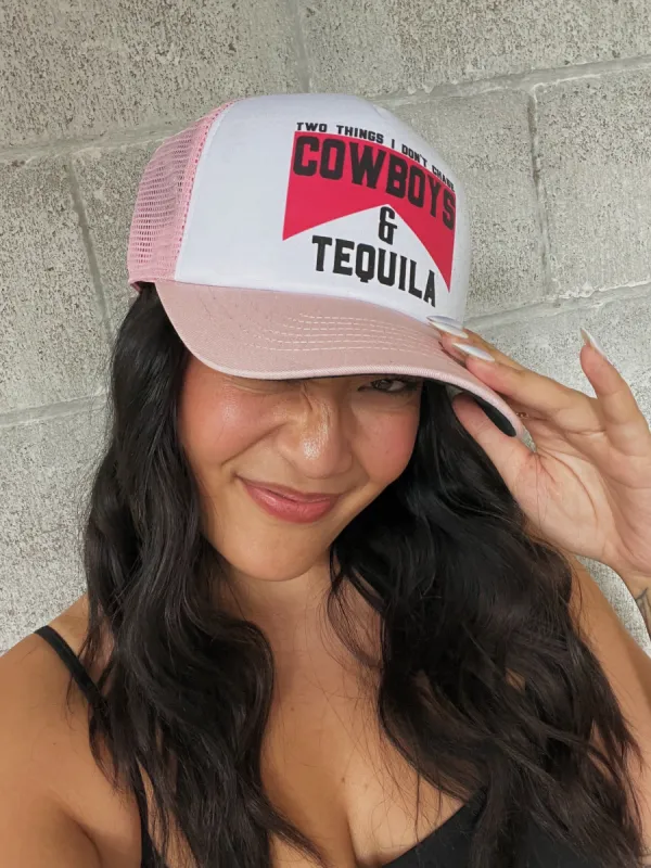 27 Cowboys & Tequila Trucker Hat sold by 27 Boutique