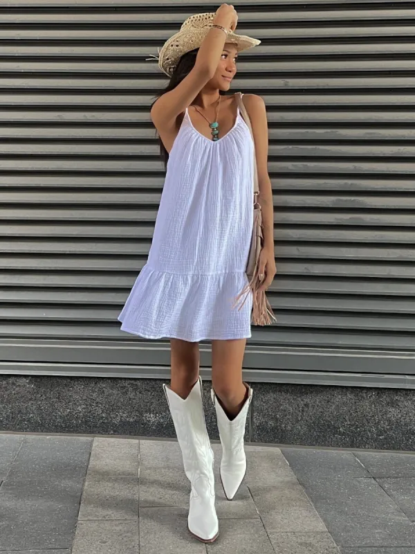 Z SUPPLY Amalia Gauze Mini Dress sold by 27 Boutique