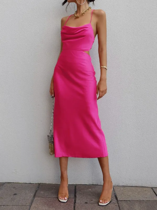 RUNAWAY THE LABEL Charis Slip Dress sold by 27 Boutique