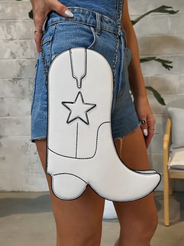 27 Western Boot Crossbody Bag sold by 27 Boutique