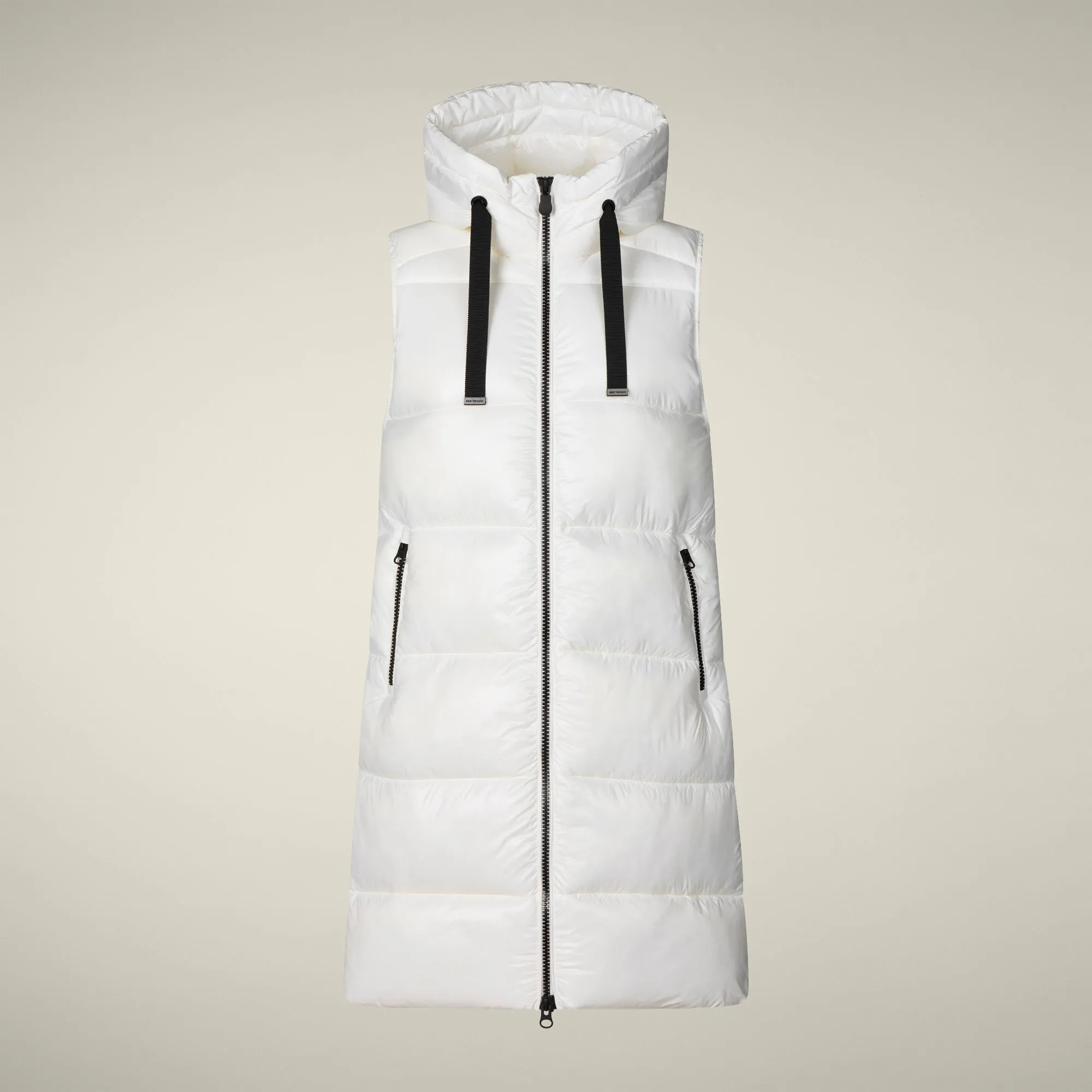 Women's Vest IRIA in off white sold by Save The Duck product image thumbnail 5