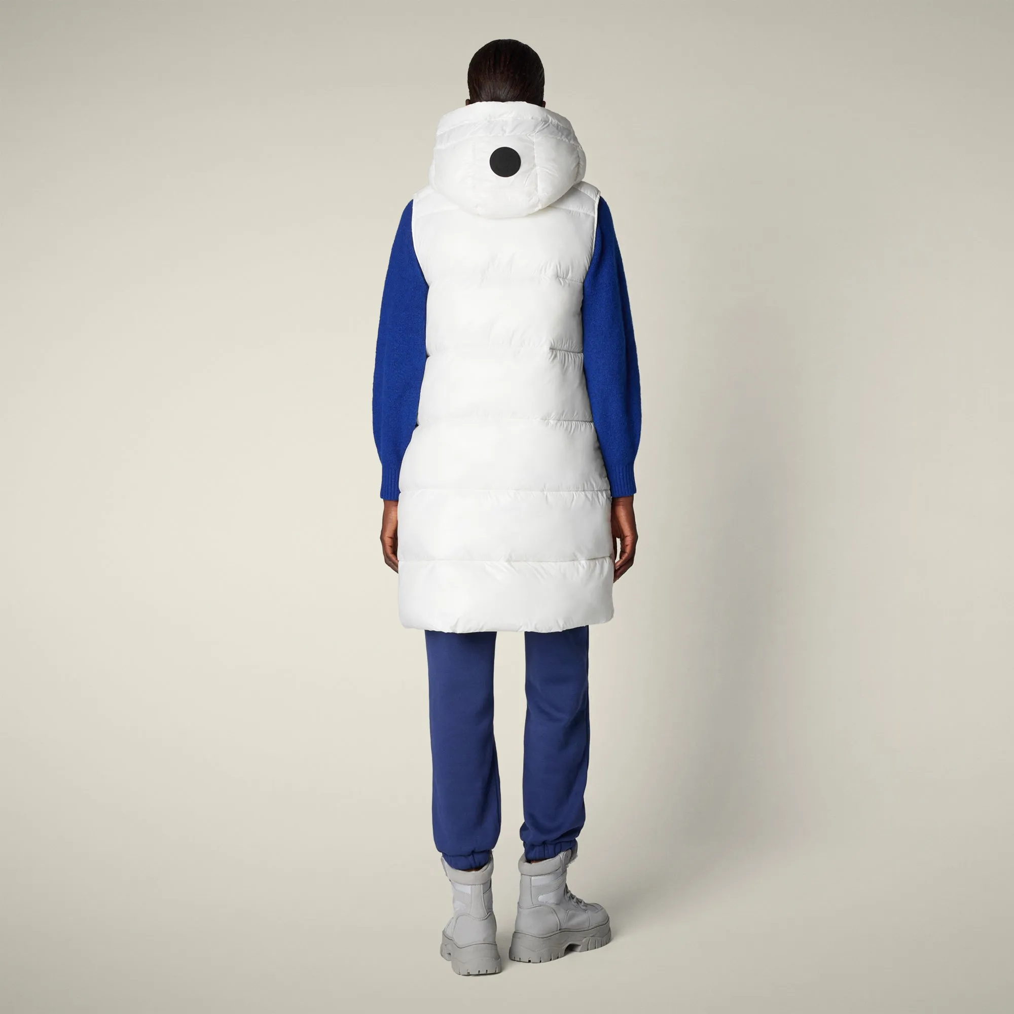 Women's Vest IRIA in off white sold by Save The Duck product image thumbnail 3