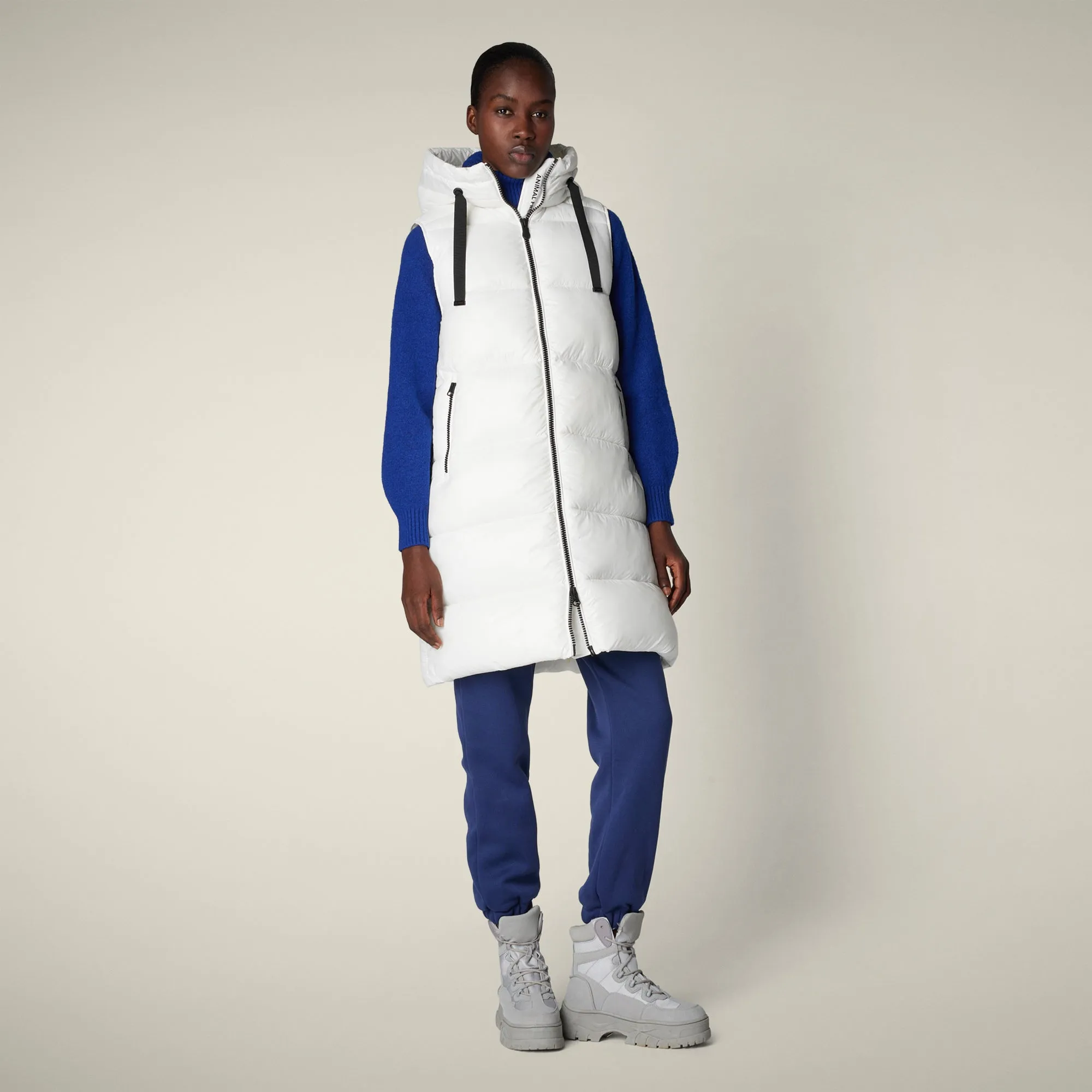 Women's Vest IRIA in off white sold by Save The Duck product image thumbnail 2