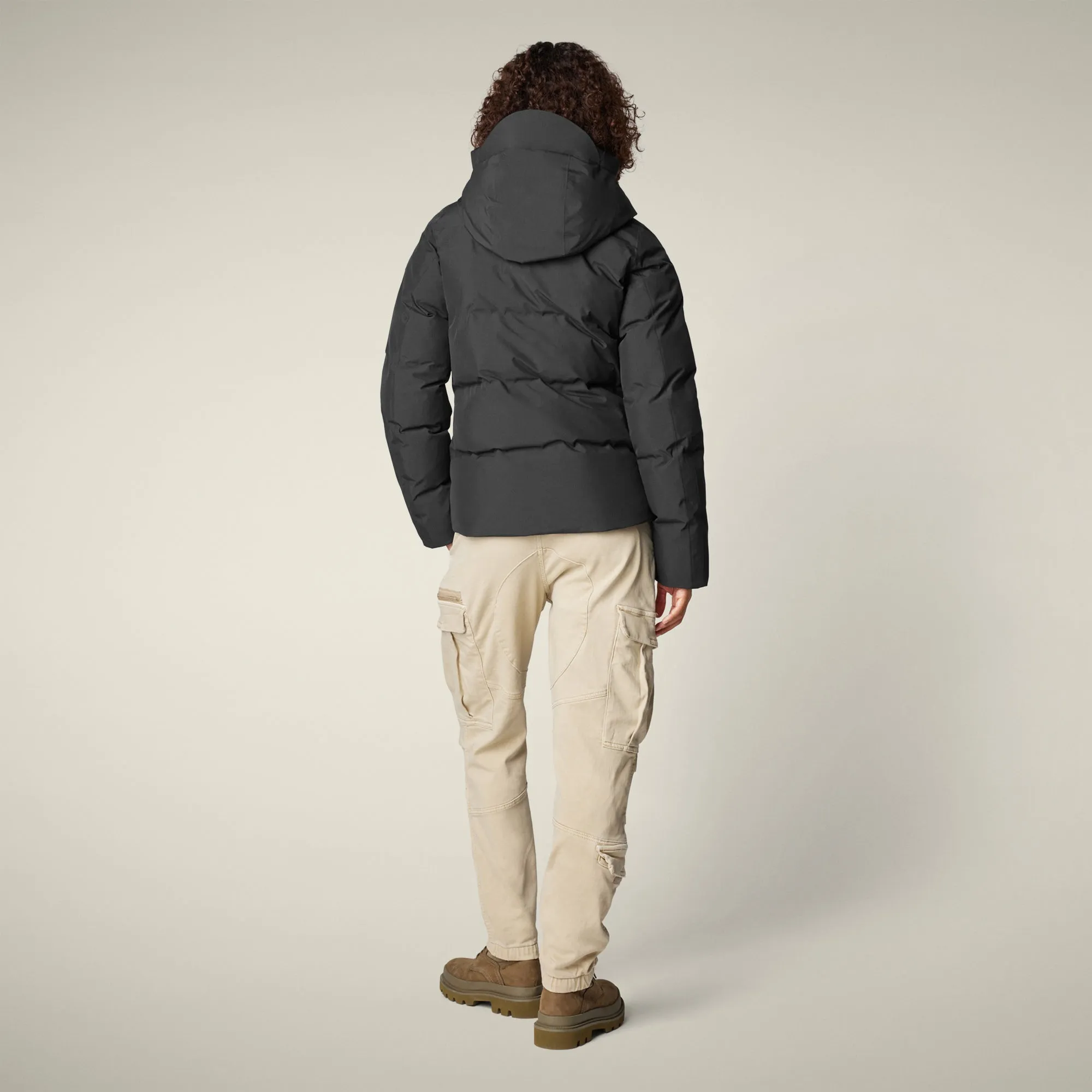 Women's Parka Cho Oyu in Black sold by Save The Duck product image thumbnail 3